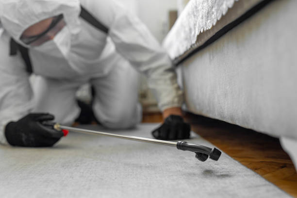Professional Mosquito Control technician working in Lander County County, NV